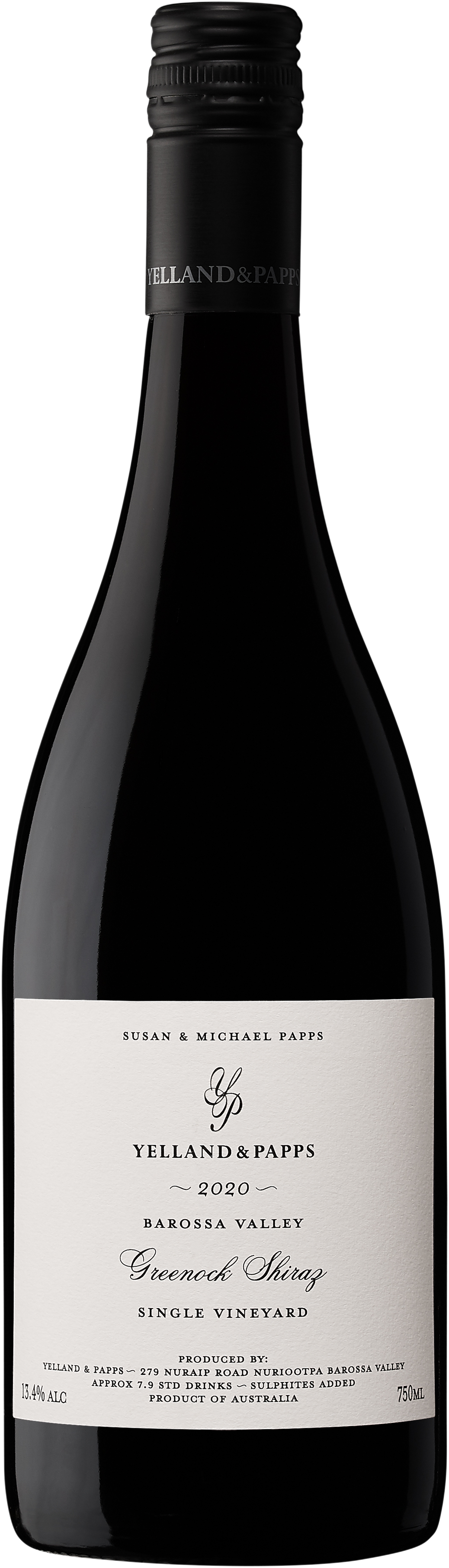 Yelland & Papps Single Vineyard Greenock Shiraz 2023 Barossa Valley